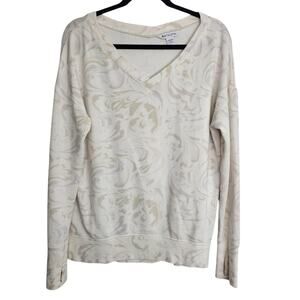 Athleta Coaster Luxe Sweatshirt S Ivory